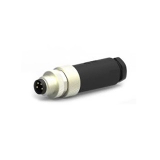 TE Connectivity Circular Connector, 4 Contacts, Cable Mount, Socket, Male, IP67, 30V, 3A, Thermoplastic T4011008041-000