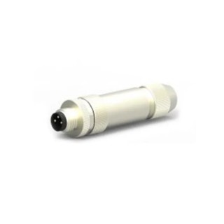 TE Connectivity Circular Connector 3 Contacts Cable Mount M8 Socket Male IP67 60V Crimp Termination T4011019031-000
