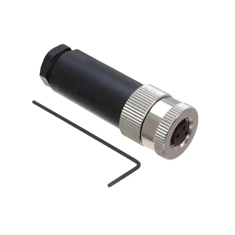TE Connectivity Industrial Circular Connector, 3 Contacts, Cable Mount, M8 Size, Plug Female, IP67, 60V, 3A T4010008031-000