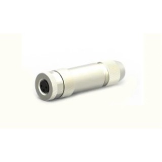 TE Connectivity Circular Connector, Cable Mount, M8 Size, 3 Contacts, Female Plug, IP67, Brass Housing, Gold T4010019031-000