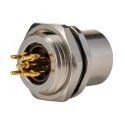 TE Connectivity Circular Connector 5 Contacts Front M12 Socket Female IP67 Nylon Housing T4143012051-000
