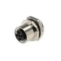 TE Connectivity Industrial Circular Connector 5 Contacts, Front Mount, M12 Socket Female, IP67, Nylon T4133412051-000