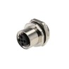 TE Connectivity Industrial Circular Connector 5 Contacts, Front Mount, M12 Socket Female, IP67, Nylon T4133412051-000