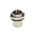 TE Connectivity Industrial Circular Connector 5 Contacts, Front Mount, M12 Socket Female, IP67, Nylon T4133412051-000