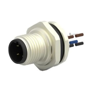 TE Connectivity Male 3 Way Straight to 3 Way Unterminated Sensor Actuator Cable 200 mm T4171010003-001