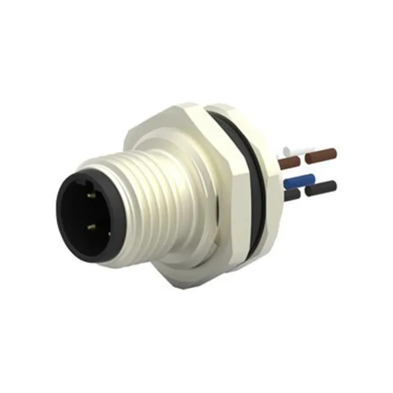 TE Connectivity Male 4 Way Straight to Unterminated 4 Way Free End Sensor Actuator Cable 200 mm T4171010004-001
