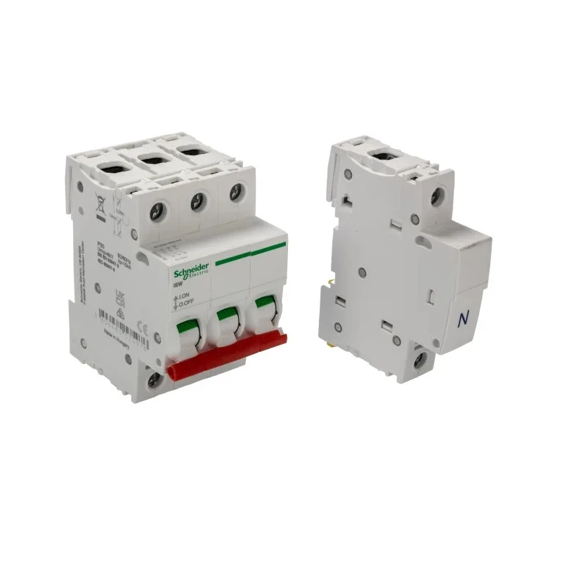 Schneider Electric 3-Pole DIN Rail Isolator Switch 125A, IP20 Protection, Screw Terminal SEA91253N