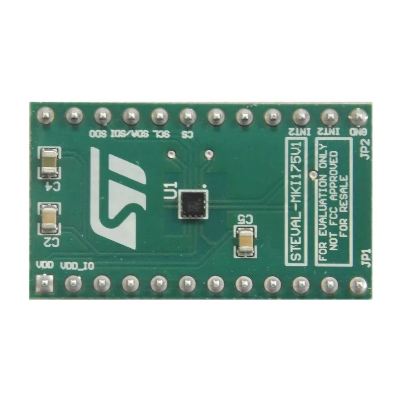 STMicroelectronics 3-Axis Accelerometer Adapter Board for DIP24 Socket STEVAL-MKI175V1