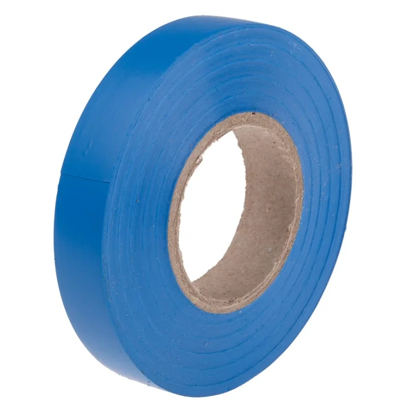 RS PRO Blue Polyvinyl Chloride Electrical Tape 12mm x 20m 0.13mm Thickness 70°C Max Operating Temperature 134-7330