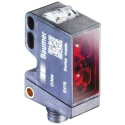 Baumer Retroreflective Photoelectric Sensor Block Style Detection Range 30 mm to 300 mm Push Pull Output O300.SP-GW1B.72N