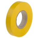 RS PRO Yellow Polyvinyl Chloride Electrical Tape 12mm x 20m, Rubber Resin Adhesive, 0.13mm Thickness 134-7332