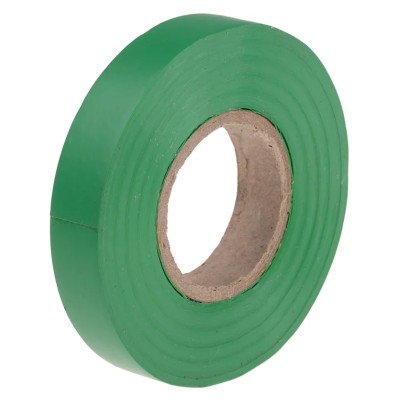 RS PRO Green Polyvinyl Chloride Electrical Tape 12mm x 20m Breakdown Voltage 8000V 134-7334