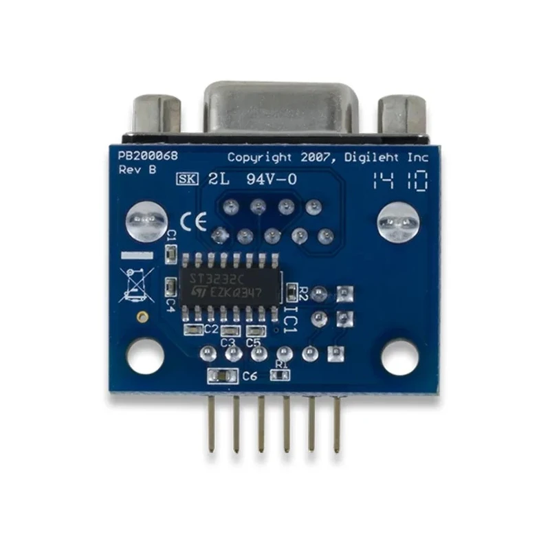 Digilent Pmod RS232 UART-RS232 Expansion Module Communication & Wireless Development Tool 410-068