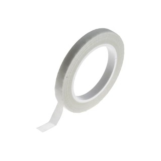 RS PRO White Glass Cloth Electrical Tape 12 mm x 33 m Silicone Adhesive Breakdown Voltage 2500 V 180°C 134-7339