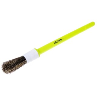 Cottam Thin 12 mm Paint Brush with Round Resin-Bonded Bristles, No Metal Corrosion, Comfortable Plastic Handle 134-7411