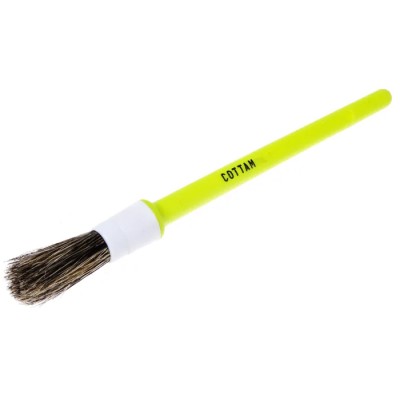 Cottam Thin 12 mm Paint Brush with Round Resin-Bonded Bristles, No Metal Corrosion, Comfortable Plastic Handle 134-7411