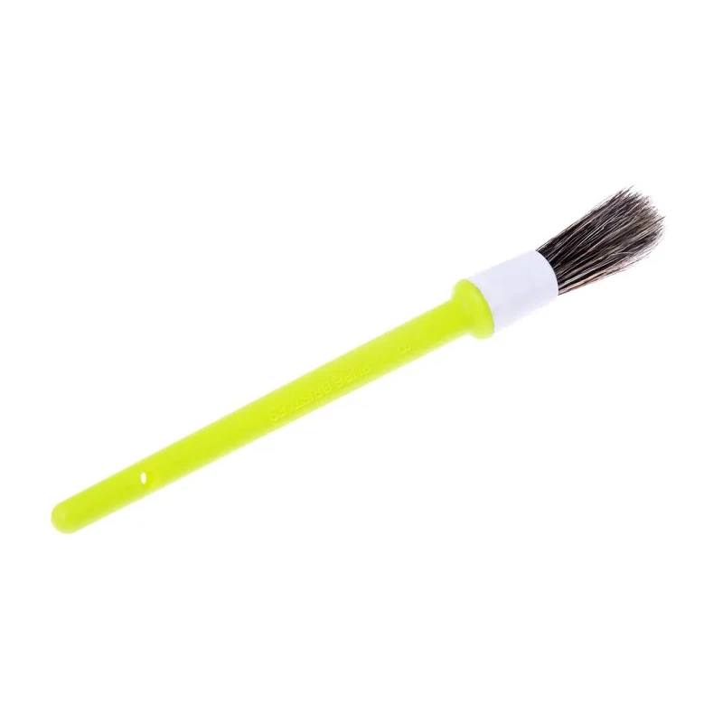 Cottam Thin 12 mm Paint Brush with Round Resin-Bonded Bristles, No Metal Corrosion, Comfortable Plastic Handle 134-7411