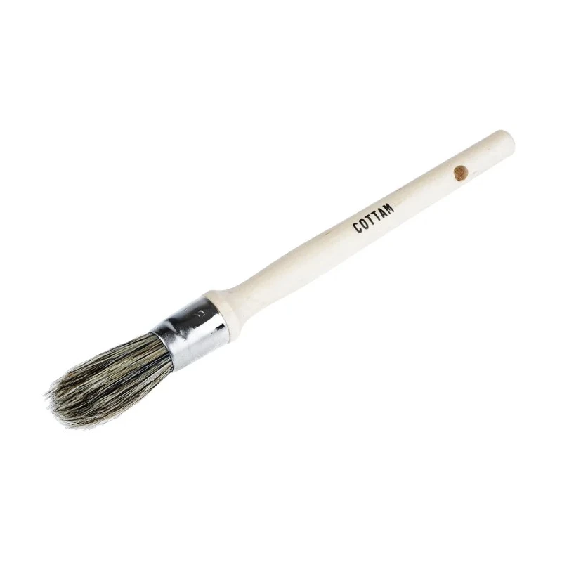 Cottam Thin 12 mm Paint Brush with Round Bristles 134-7413