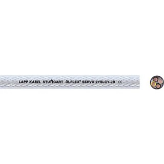 Lapp CY Control Cable 4 Cores 16 AWG Stranded Copper Conductor Screened Transparent Polyethylene Sheath 50 m 36425