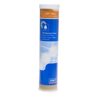 SKF Mineral Oil Grease 420 ml Cartridge, Lithium Soap Thickener, NLGI Grade 2, Viscosity 200 mm²/s LGEP 2/0.4
