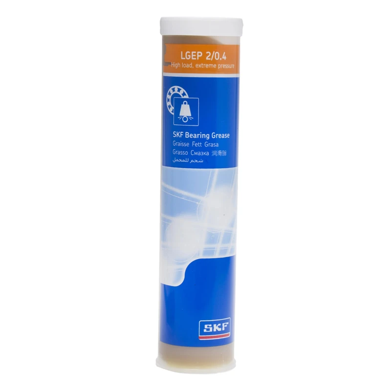 SKF Mineral Oil Grease 420 ml Cartridge, Lithium Soap Thickener, NLGI Grade 2, Viscosity 200 mm²/s LGEP 2/0.4