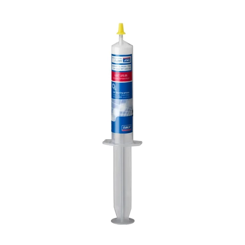 SKF Mineral Oil Grease 50 g Syringe, NGLI Grade 2, Viscosity 400 mm²/s, Polytetrafluoroethylene Thickener LGET 2/0.05