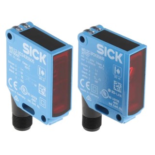 SICK Through Beam Photoelectric Sensor Block 0 to 20 m Detection Range PNP Output IP66 IP67 IP69K WSE12C-3P2430A00
