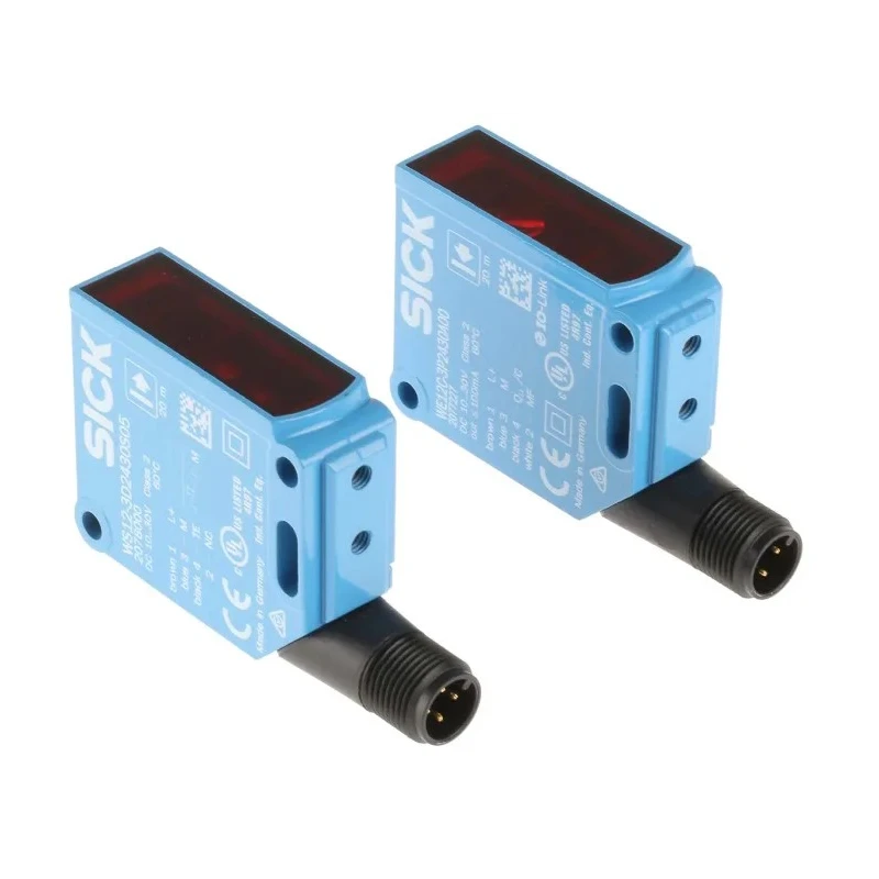 SICK Through Beam Photoelectric Sensor Block 0 to 20 m Detection Range PNP Output IP66 IP67 IP69K WSE12C-3P2430A00