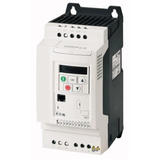 Eaton 1.5 kW 3 Phase Flange Mount Inverter Drive DC1 Series 400V ac 6.15 A 185749 DC1-344D1FB-A20CE1
