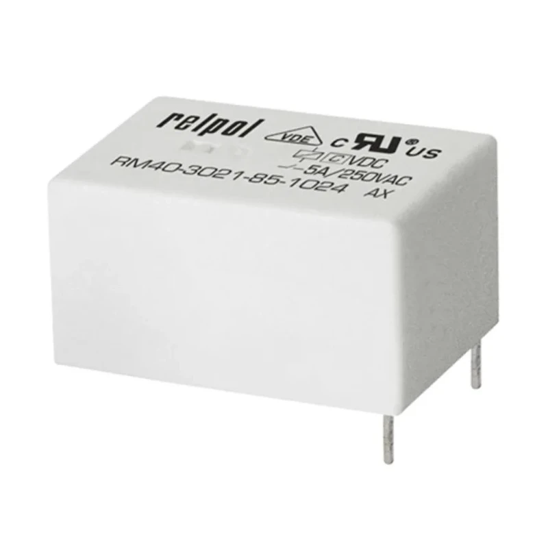 Relpol PCB Power Relay 9V DC Coil 5A Switching Current SPDT RM40-2011-85-1009