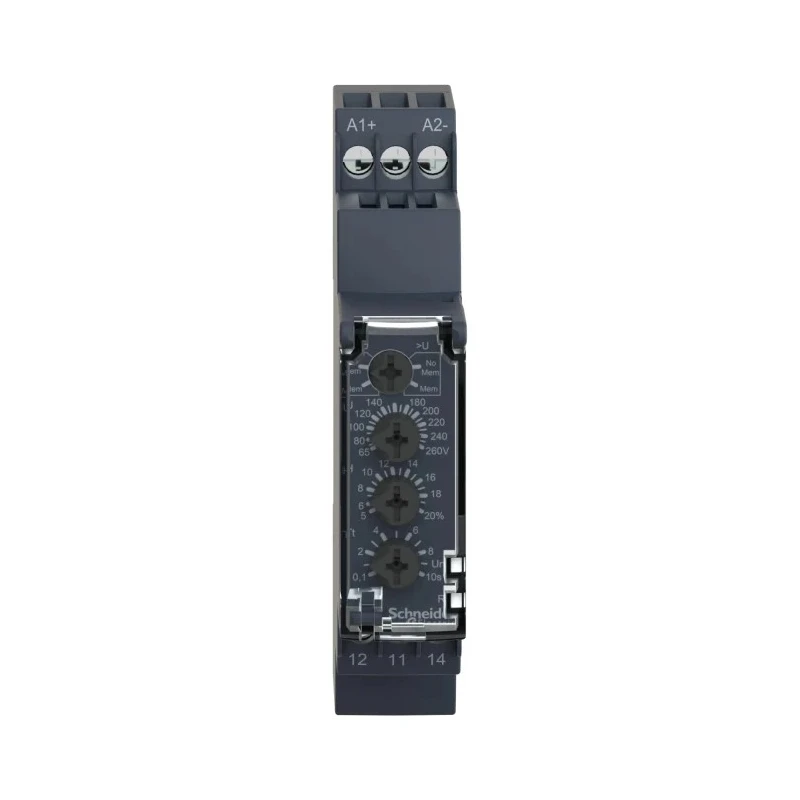 Schneider Electric Monitoring Relay 1 Phase SPDT DIN Rail 240V AC 240 V DC RM17UAS15