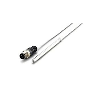 ifm electronic PT100 RTD Sensor Stainless Steel Probe, 6 mm Diameter, 100 mm Length, 600°C Max 