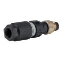 Molex Circular Connector, 3 Contacts, Cable Mount, M8 Socket Male, IP65 & IP67 Rated, Nano-Change Series 120091-0027