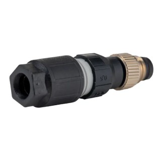 Molex Circular Connector, 3 Contacts, Cable Mount, M8 Socket Male, IP65 & IP67 Rated, Nano-Change Series 120091-0027