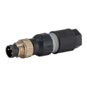Molex Circular Connector, 3 Contacts, Cable Mount, M8 Socket Male, IP65 & IP67 Rated, Nano-Change Series 120091-0027