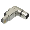 Molex 130047 Series RJ45 Connector Male Cable Cat5e Cat6a Shielded Right Angle 1 Port 8 Way RJ45