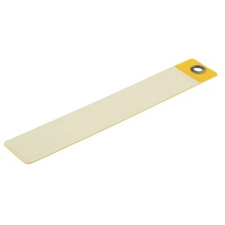 Brady Clip-On Cable Marker, Yellow, 150mm x 25mm Polypropylene, Operating Temperature -70°C to 100°C LT-150X25-B7645-WR-0.05