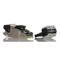 Molex 130047 Series RJ45 Connector Cat5e Cat6a Shielded Straight 8 Way 130047-8010