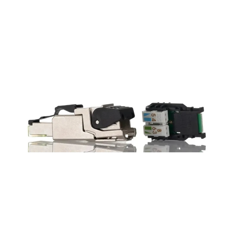 Molex 130047 Series RJ45 Connector Cat5e Cat6a Shielded Straight 8 Way 130047-8010