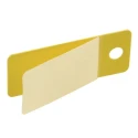 Brady LT-59X25 Clip-On Cable Marker Polypropylene, 59mm x 25mm, Halogen Free, Operating Temperature LT-59X25-B7645-WR-0.05
