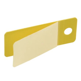 Brady LT-59X25 Clip-On Cable Marker Polypropylene, 59mm x 25mm, Halogen Free, Operating Temperature LT-59X25-B7645-WR-0.05