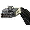 Molex 10 Way Female Nano-Fit to 10 Way Female Nano-Fit Wire to Board Cable, 150 mm 45130-1001