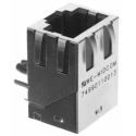 Wurth Elektronik PCB LAN Ethernet Transformer, 1 Output, Solder Termination, 15.88 mm x 13.95 mm, -40°C to 85°C 74990111211