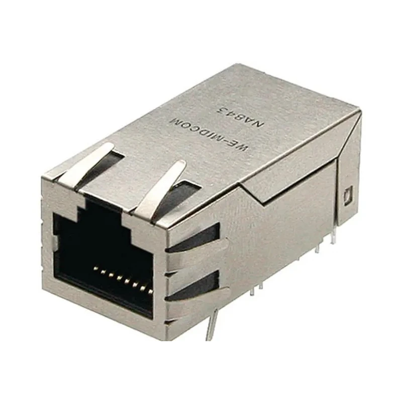 Wurth Elektronik LAN Ethernet Transformer PCB Mount 1 Output 350μH 1:1 Turns Ratio 17.02mm Length 13.87mm Width 7499511002A