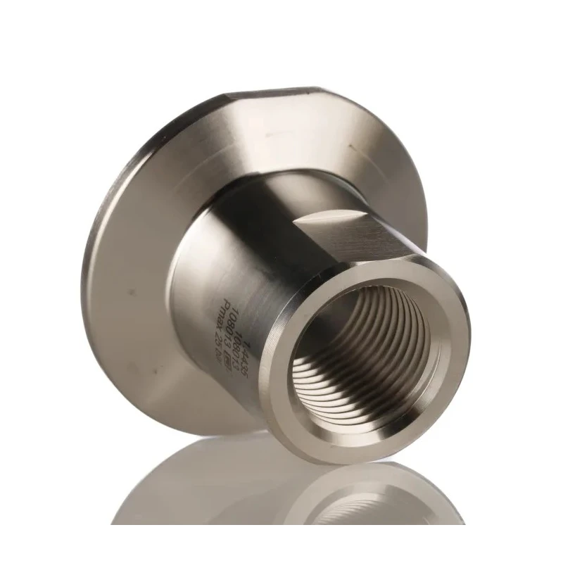 ifm electronic Clamp Adapter 1.5 in Diameter, Height 34mm, DIN 32676 ISO 2852 FDA Standards E33401