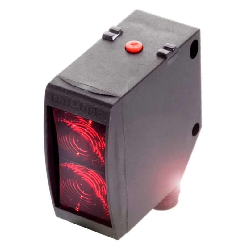 BALLUFF Diffuse Photoelectric Sensor, Block Sensor, 0 to 2 m Detection Range, NPN/PNP Output, Threaded BOS 23K-GI-RD10-S4