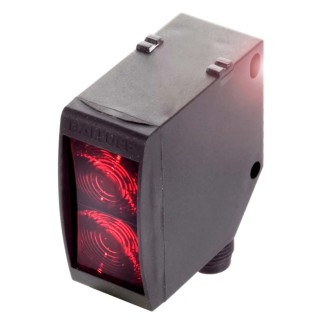 BALLUFF Through Beam Photoelectric Sensor Block Style 0 to 20 m Detection Range PNP Output Threaded Mount BOS 23K-XI-RS11-S4
