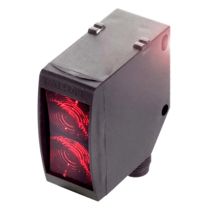 BALLUFF Through Beam Photoelectric Sensor Block Style 0 to 20 m Detection Range PNP Output Threaded Mount BOS 23K-XI-RS11-S4