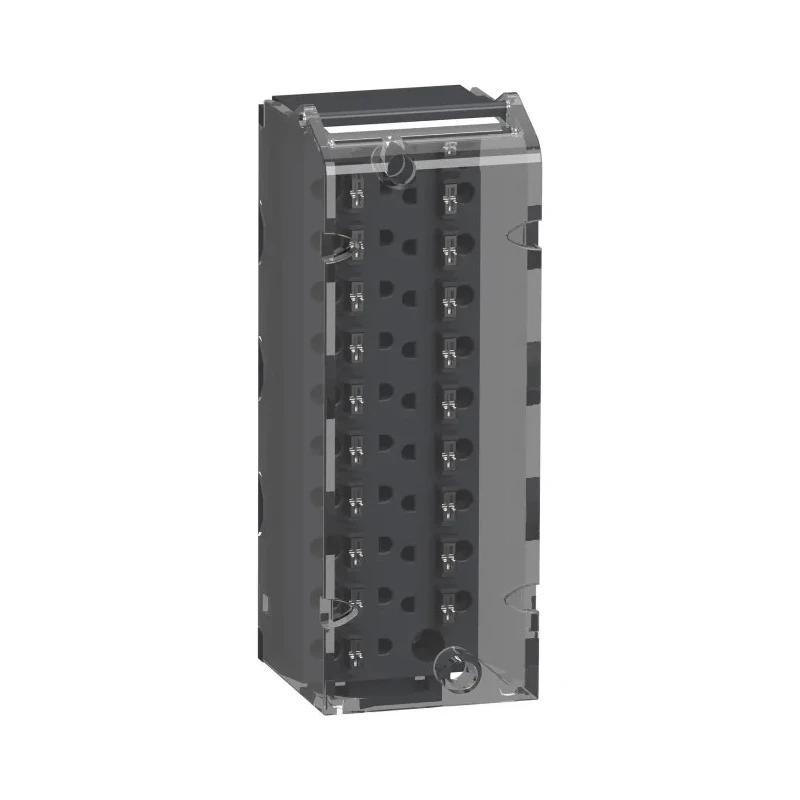 Schneider Electric X80 Series Pluggable Terminal Block, 20 Terminals, Spring Type BMXFTB2020
