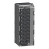 Schneider Electric X80 Series Pluggable Terminal Block, 20 Terminals, Spring Type BMXFTB2020
